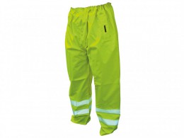 Scan Hi-Vis Yellow Motorway Trousers £13.95